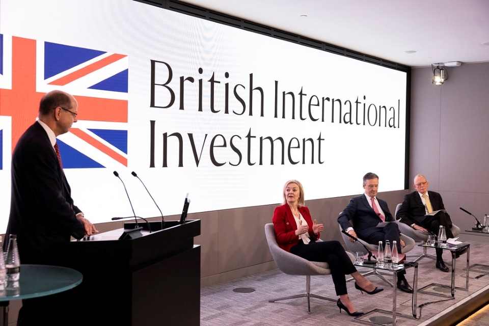 Truss revamps British development finance institution to deliver jobs and clean growth