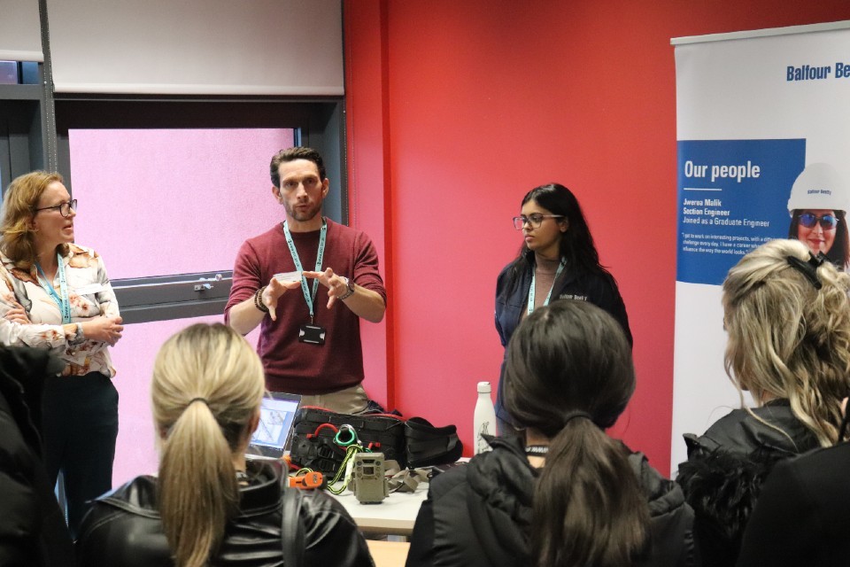 Engineers of the future impress the professionals at careers event