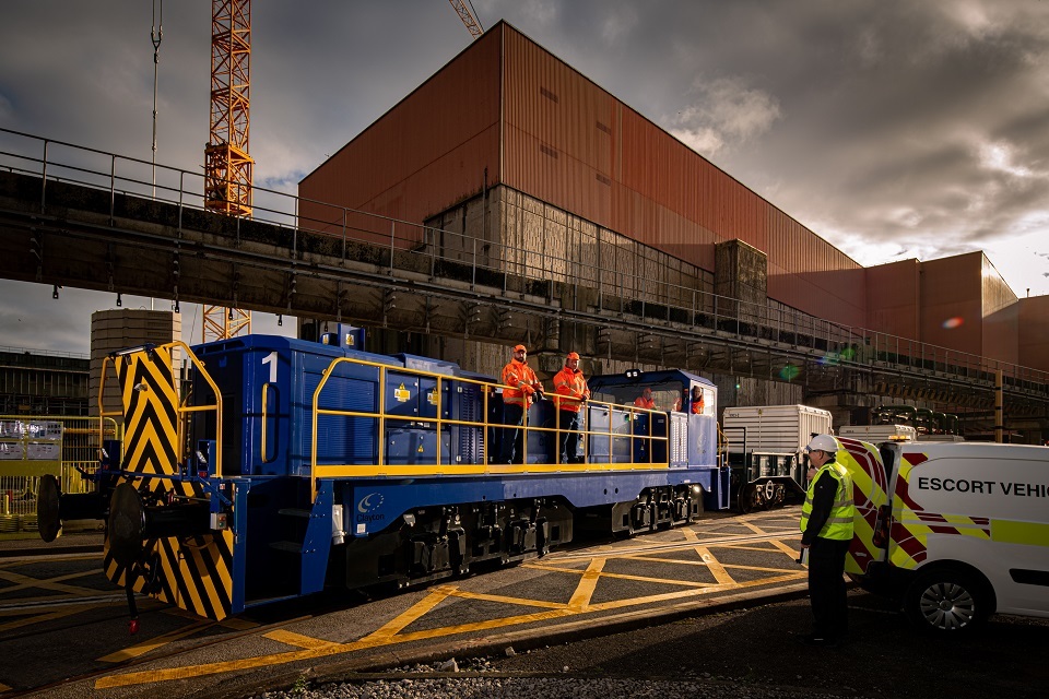 Sellafield trains go hybrid