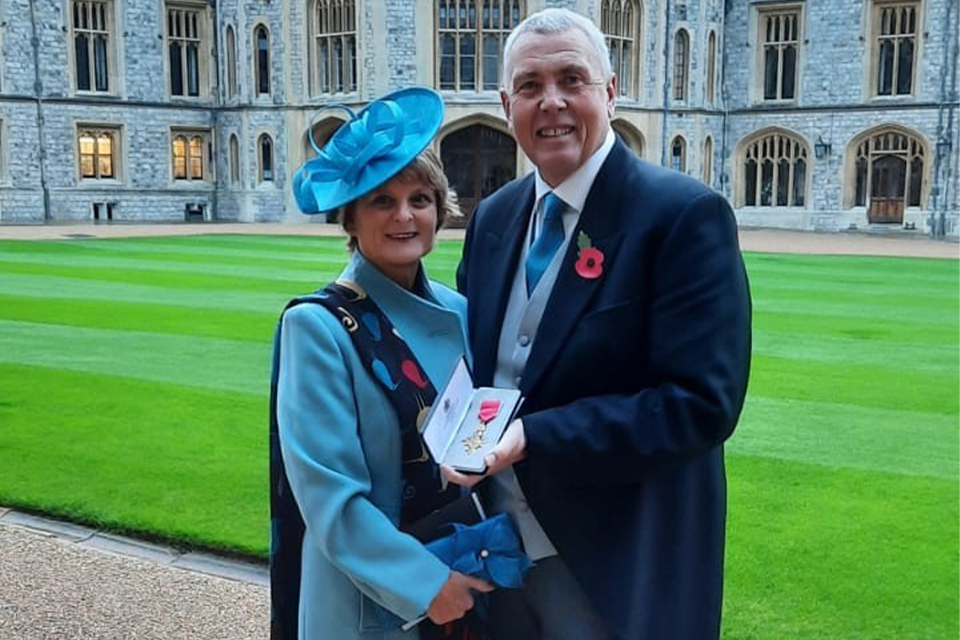 Ian's dedication honoured with OBE