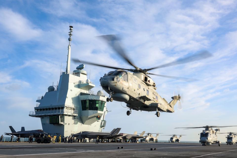 HMS Queen Elizabeth returns home as historic global deployment comes to an end