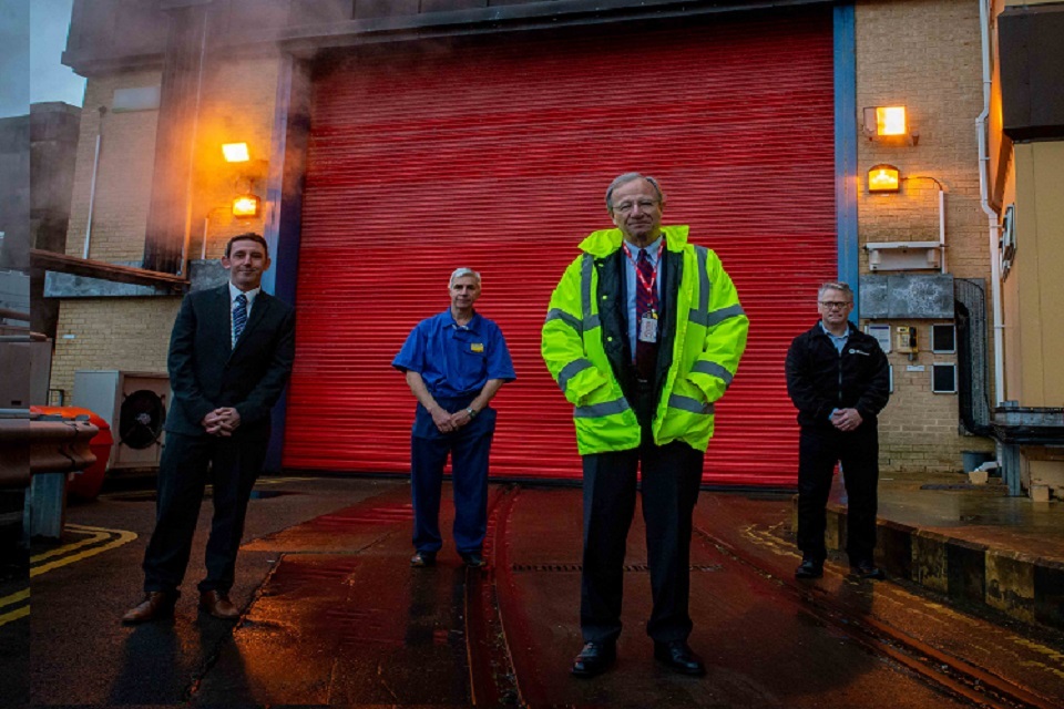 All foreign owned waste at Sellafield packaged and set for return