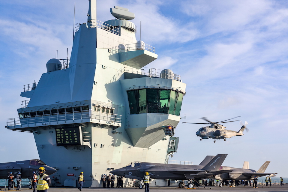 Defence Secretary Ben Wallace’s message to the UK Carrier Strike Group on their homecoming