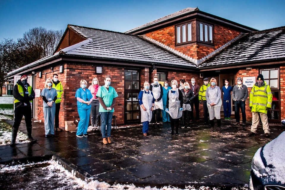F1 stars including Lewis Hamilton back COVID 19 vaccine drive