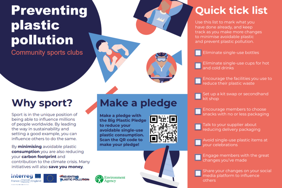 Environment Agency encourages community sports clubs to become sustainable