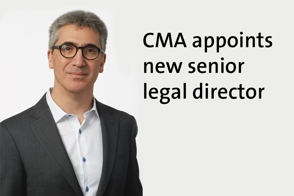 CMA appoints Geert Goeteyn as new senior legal director
