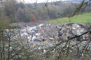 Photo Shows: Waste pile 