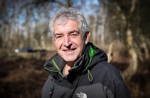 Photograph of Tony Juniper smiling