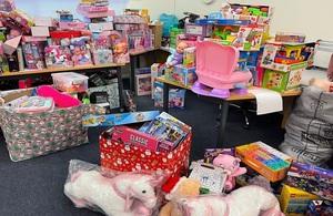 Donated presents