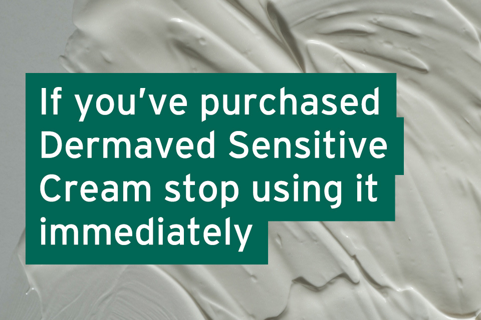 Strong steroid found in ‘natural’ skin cream