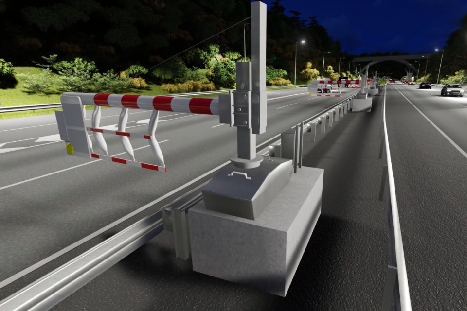 Super swift gates which automatically close off lanes to be trialled on National Highways’ network