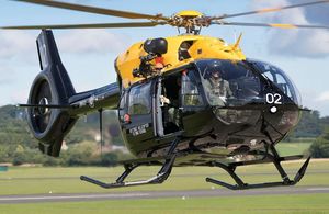 Jupiter helicopter at RAF Shawbury