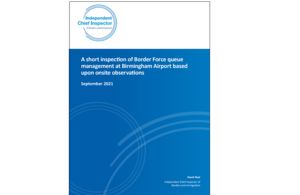 Report front cover