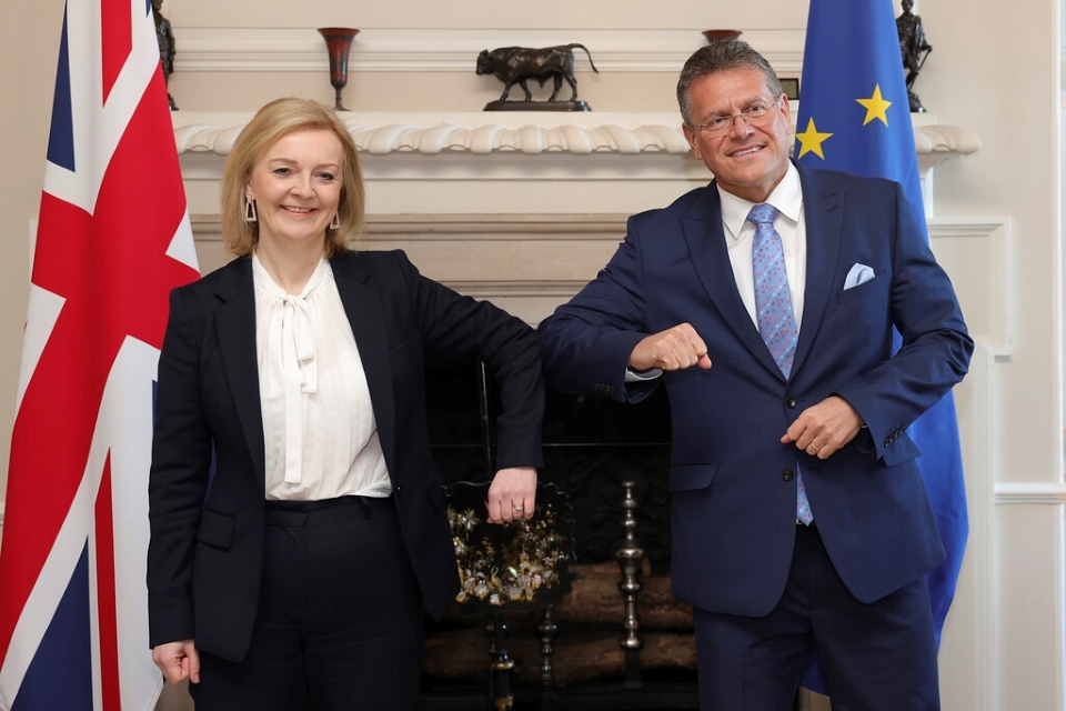 Northern Ireland Protocol talks with European Commission Vice President Maroš Šef?ovi?: Foreign Secretary's statement
