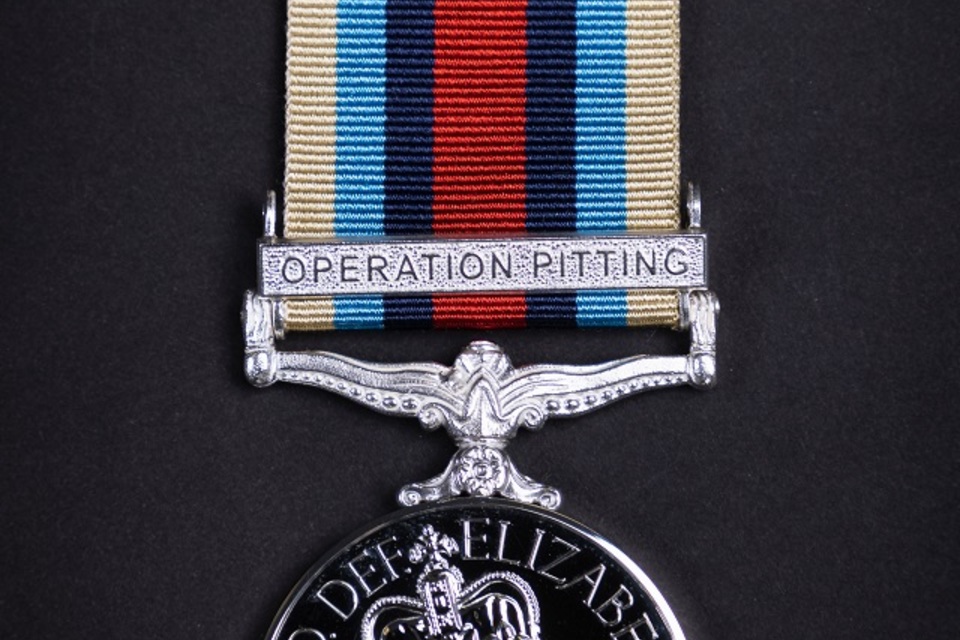 New medal unveiled to honour Kabul evacuation heroes