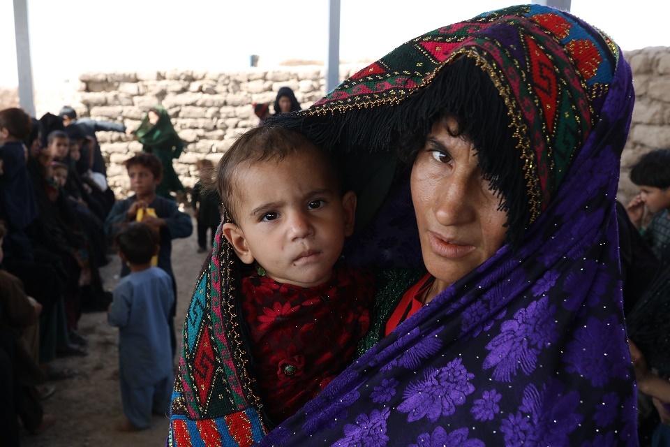 Foreign Secretary pledges to support over 2.7 million Afghans with life saving aid