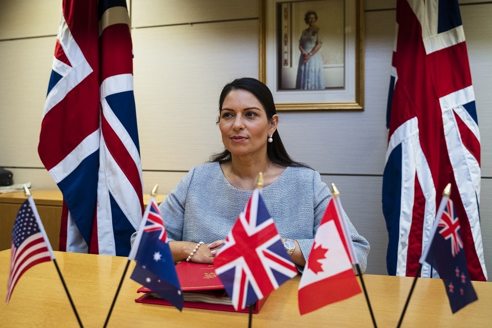 Home Secretary meeting with ‘Five Countries’ counterparts