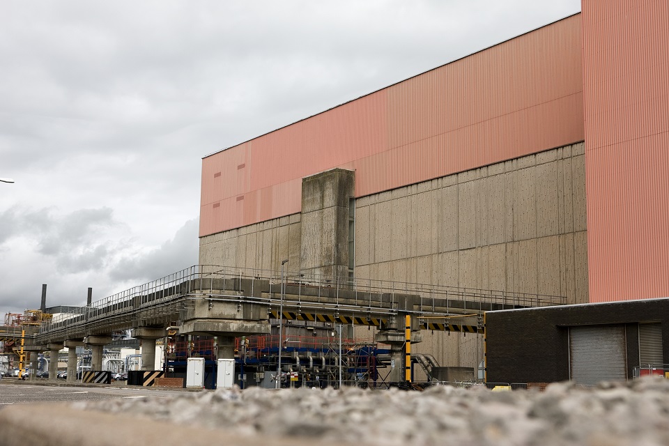 The Site Ion Exchange Effluent Plant (SIXEP) on the Sellafield site