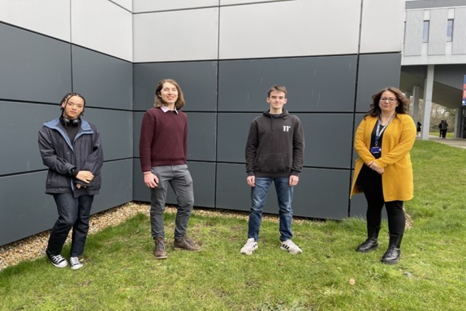 Team DECSTAR University of Kent Macy Jones, Luke Cornwell, Luke Oxlade, Alice Brown