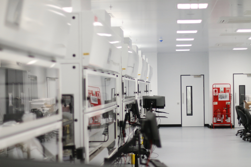 Rosalind Franklin laboratory processes 5 million PCR tests