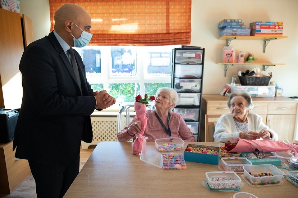 Health and Social Care Secretary visits health and social care staff in the East of England