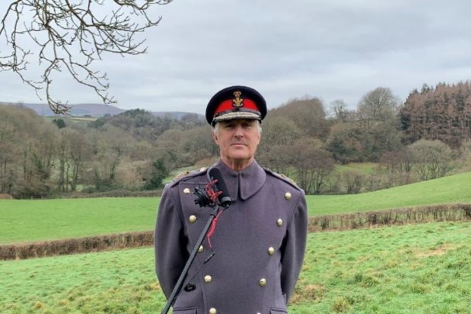 Lord Lieutenant of Gwent praises his cadets for being great ambassadors for their organisations