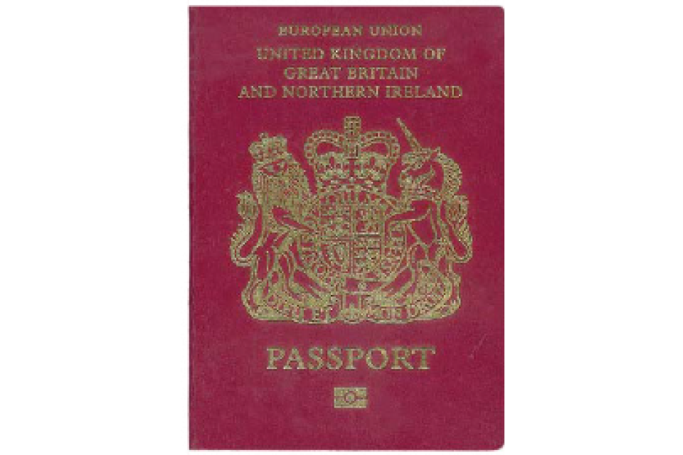 VS Passport Cover Holder Travel Case Red Black Pink Signature