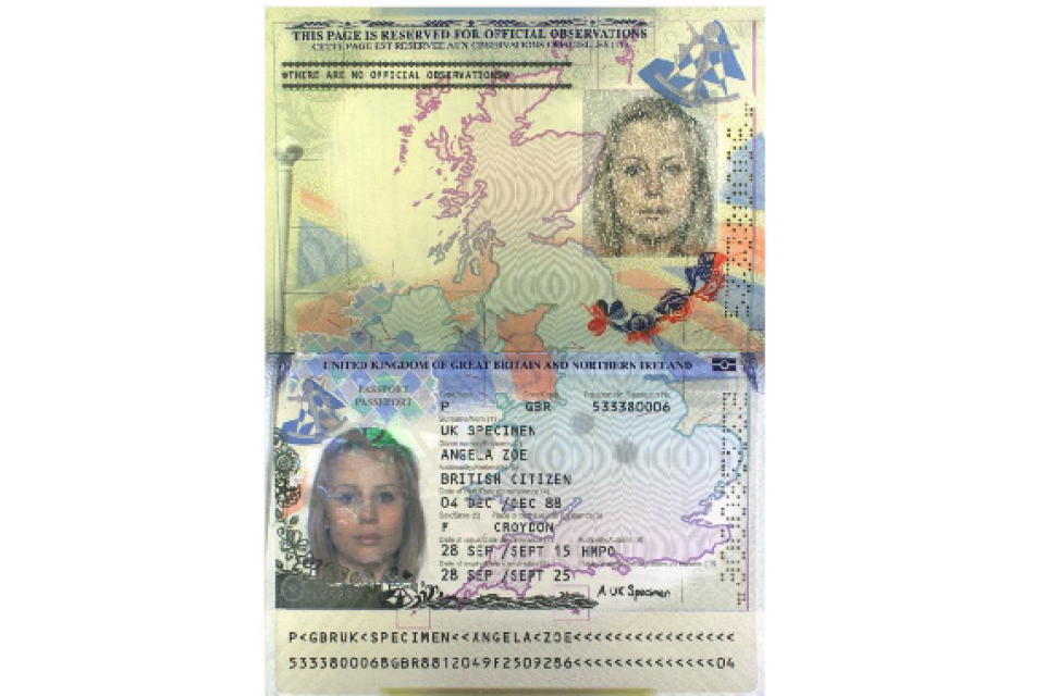 Basic Passport Checks accessible GOV UK Basic Passport Checks accessible GOV UK