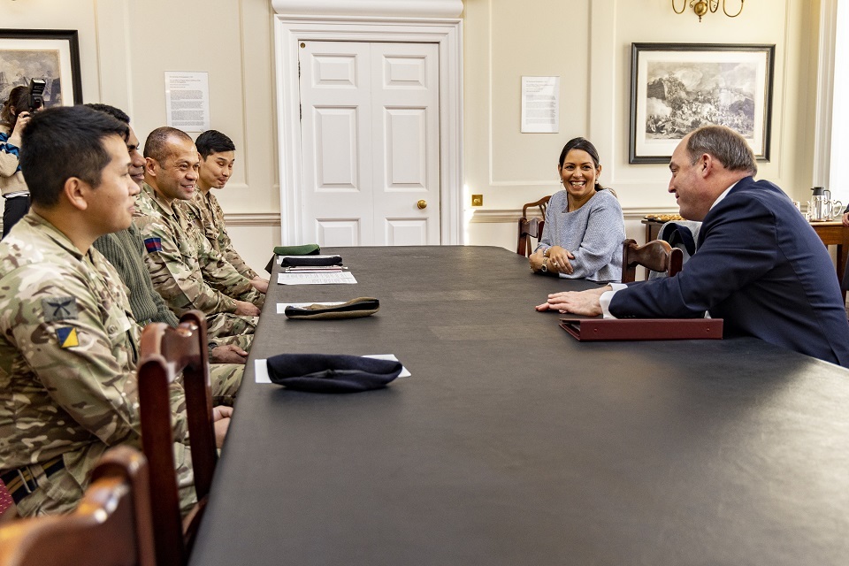 Visa fees scrapped for Non UK Service Personnel