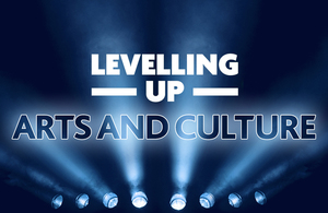 Image showing the text: Levelling Up Arts and Culture