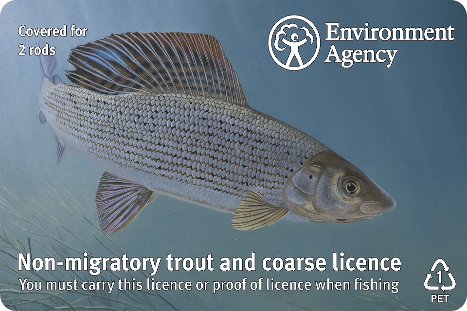 New fishing licences unveiled by the Environment Agency