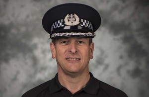 Close up image of MDP Assistant Chief Constable Dave Long.