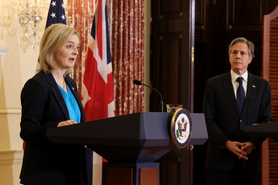 Foreign Secretary travels to USA to strengthen joint action against Russia and increase support for Ukraine