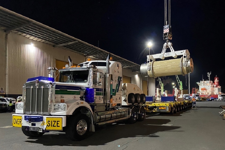 Successful repatriation of intermediate level waste to Australia