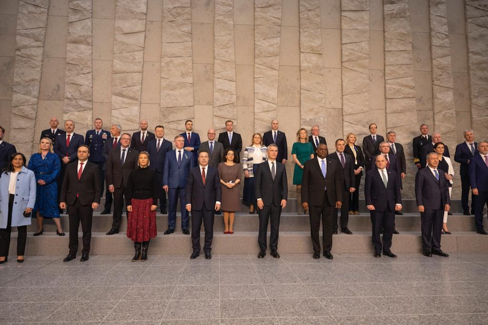 Defence Secretary meets NATO Defence Minister in Brussels