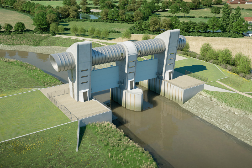 13,000 homes to be protected from floods thanks to new tidal barrier