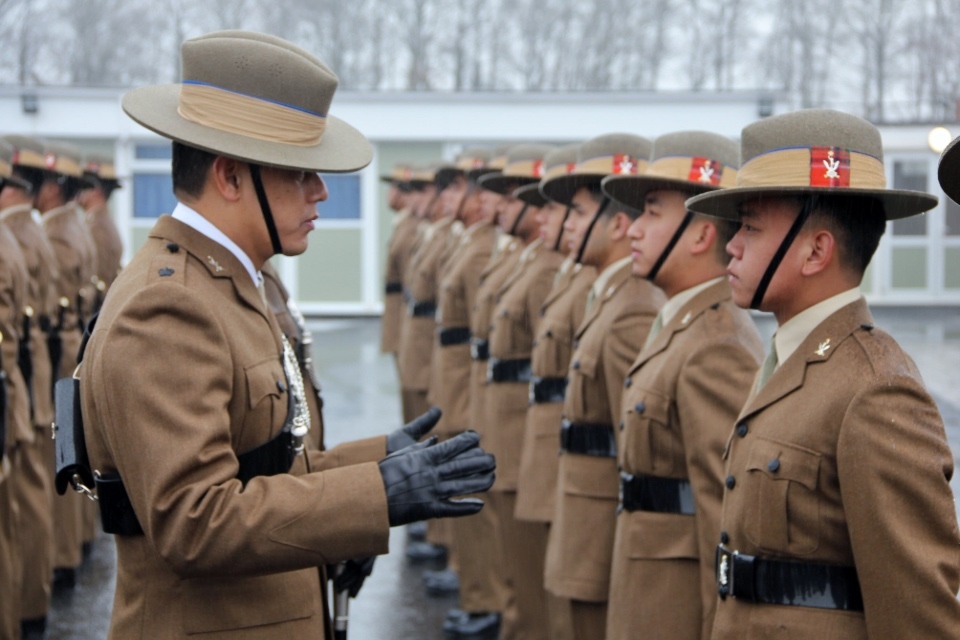 Queen’s Gurkha Signals Attestation Parade 2022