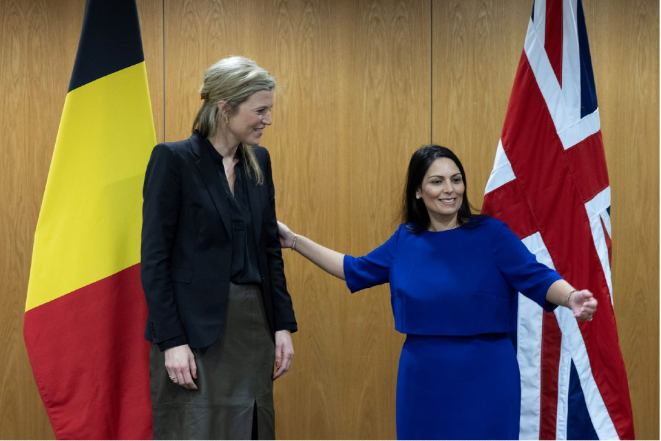 Home Secretary meeting with Belgium Interior Minister