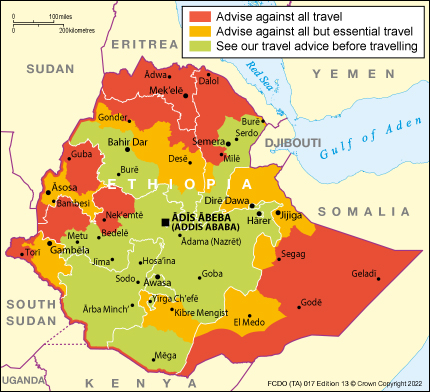 Ethiopia travel advice - GOV.UK