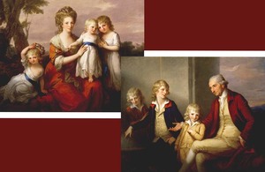 An image showing the two works by Angelica Kauffman