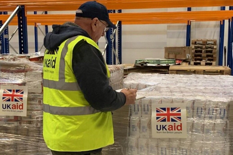 UK to provide vital food supplies to encircled Ukrainian cities