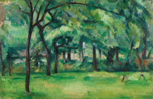 An image showing Cézanne's painting