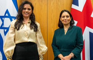 Priti Patel and Ayelet Shaked