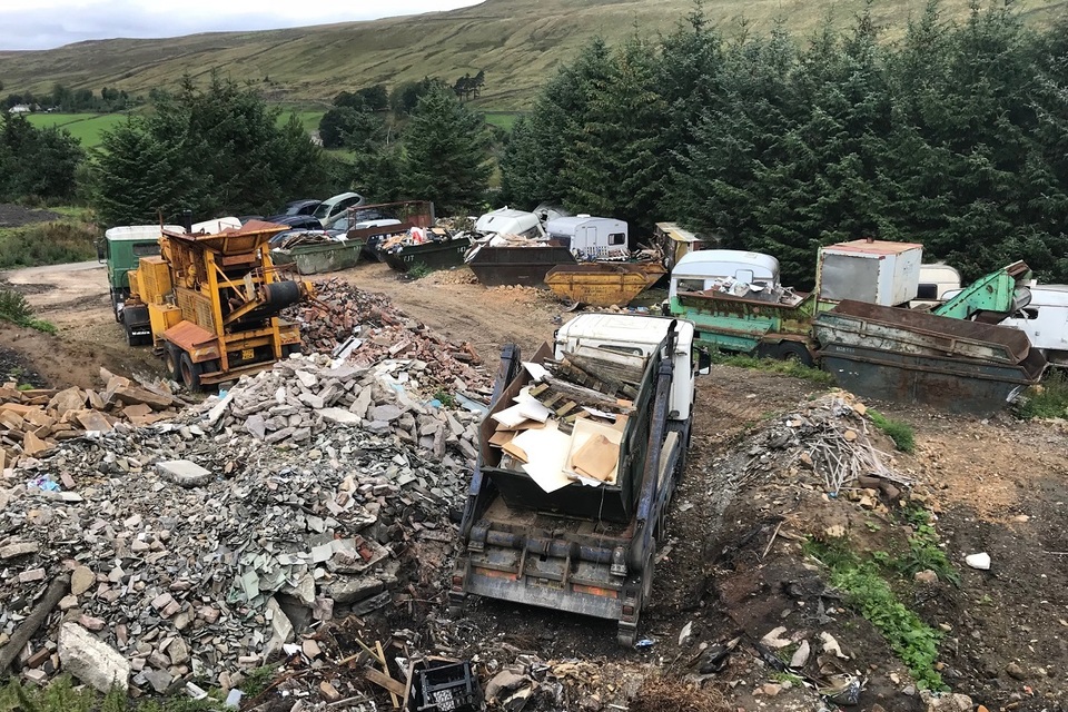 Three men fined for Alston illegal waste sites