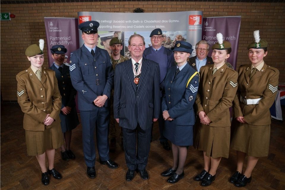 Five teenagers recognised by Her Majesty’s Lord Lieutenant of Clwyd