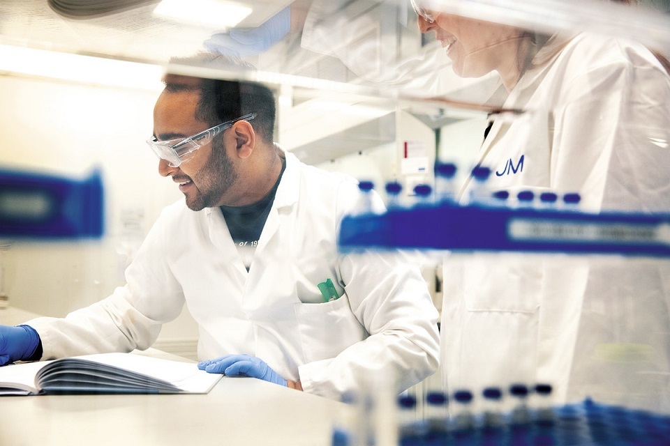 UK backs hydrogen technologies with £400 million awarded to Johnson Matthey