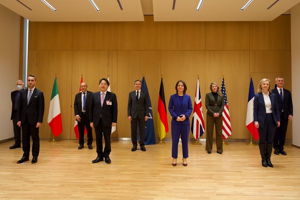 Russia’s war of aggression against Ukraine: G7 foreign ministers' statement, April 2022