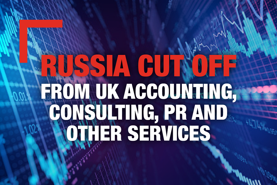 Russia cut off from UK services