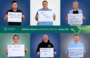 NDA group employees share messages to mark Mental Health Awareness Week