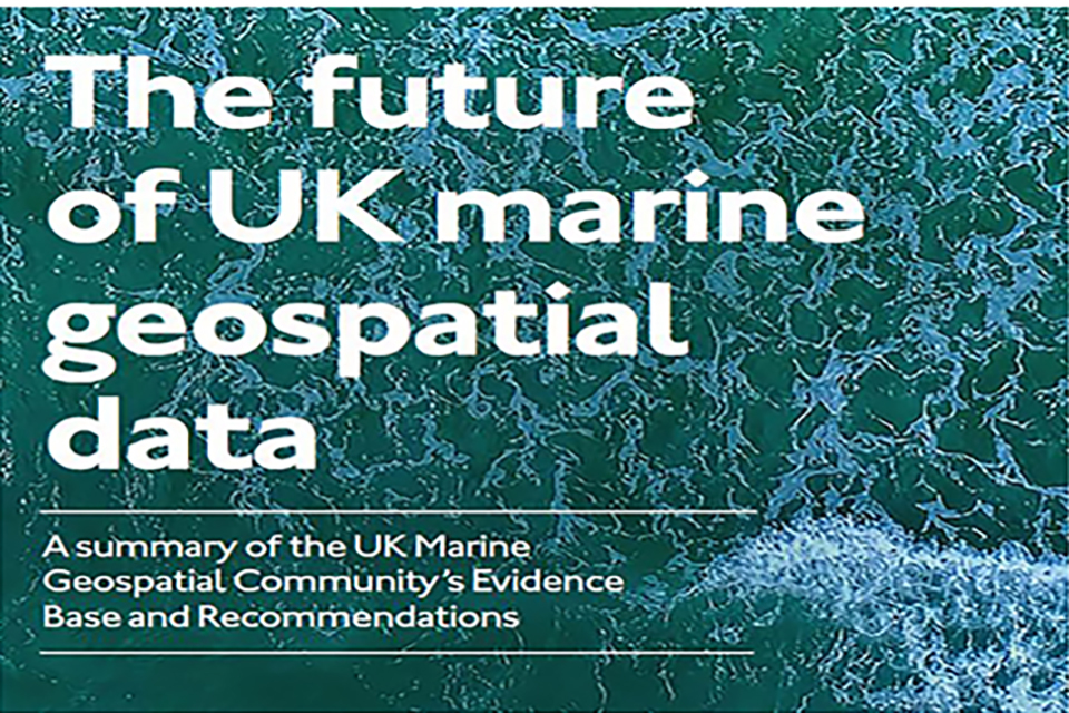 Report: Marine geospatial collaboration will reaffirm the UK’s role as a global leader in ocean science